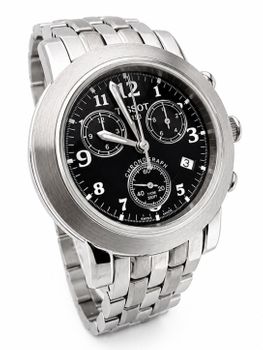 Zegarek męski Tissot T-Classic T-Lord T54.1.486.52. Chronograf, szkło szafirowe, stalowa bransoleta, 10 ATM. Outlet – delikatne rysy, oryginał (4).jpg
