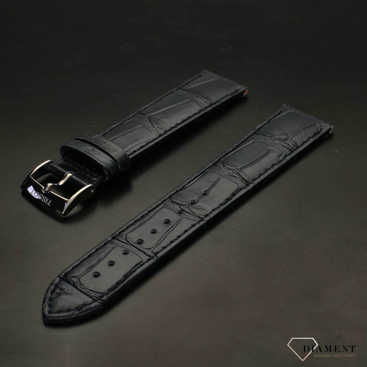 Pasek do zegarka Tissot Carson niebieski 20mm.c.jpg