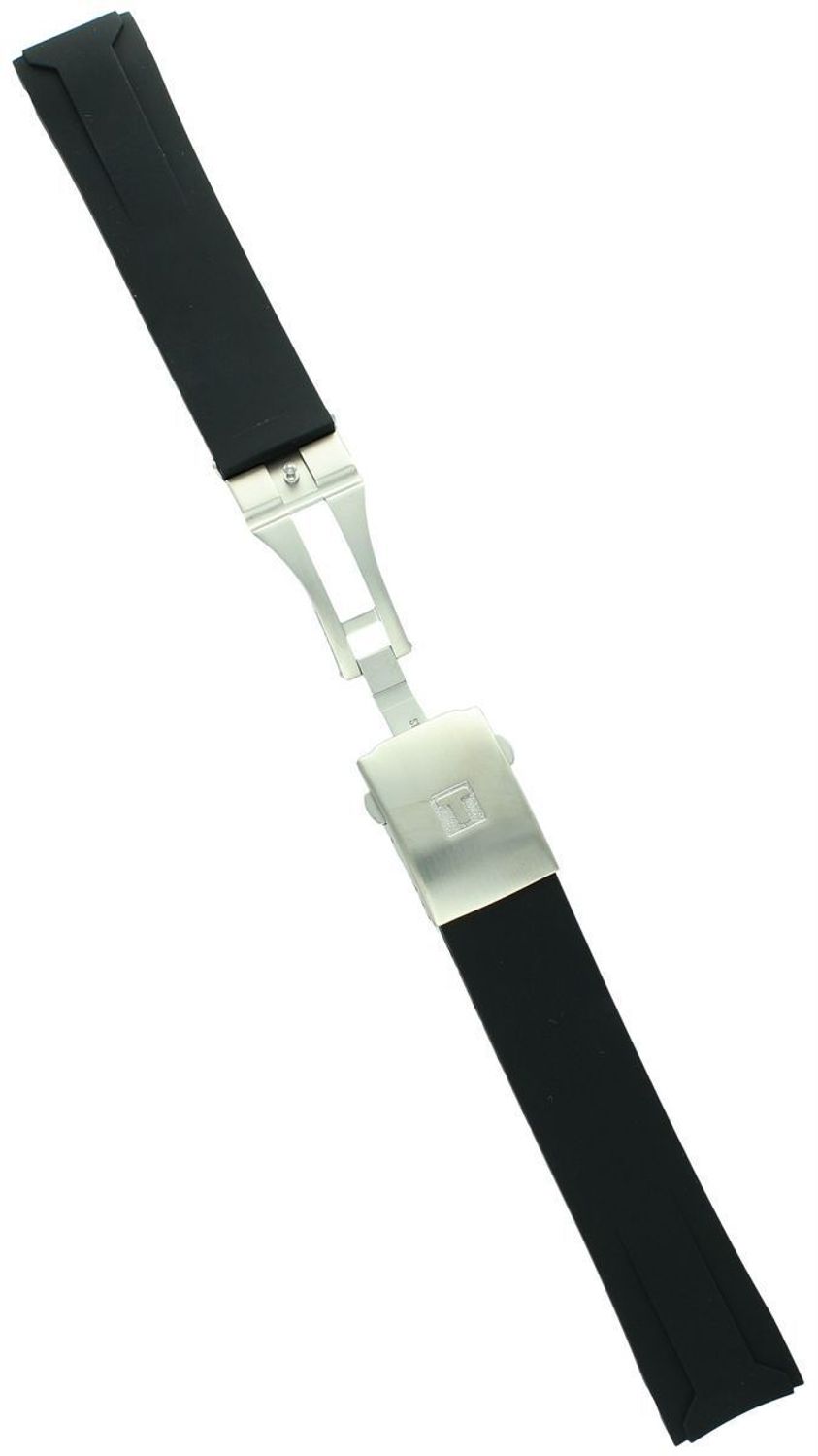 Oryginalny pasek Tissot T603028917 – czarny, silikonowy, szerokość 22 mm. Dedykowany do modeli Tissot Veloci T024417A i T024427A. Wygodny, trwały i idealnie dopasowany. Sprawdź dostępność!1.jpg