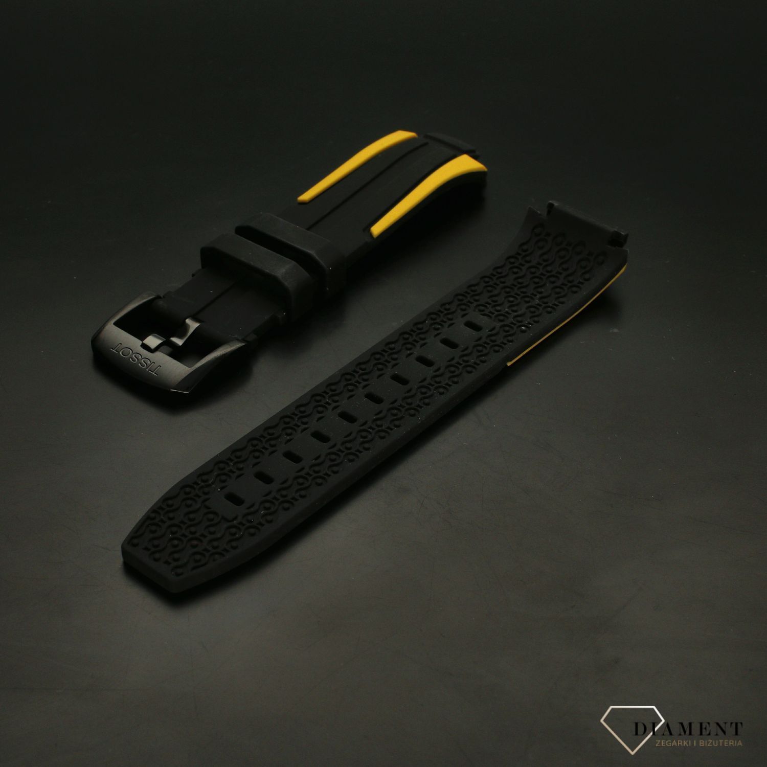 Pasek Tissot do zegarka Tissot T603040819 ✓ Pasek do zegarka T- Race ✓Paski gumowe✓Paski Tissot✓ Autoryzowany sklep✓.jpg