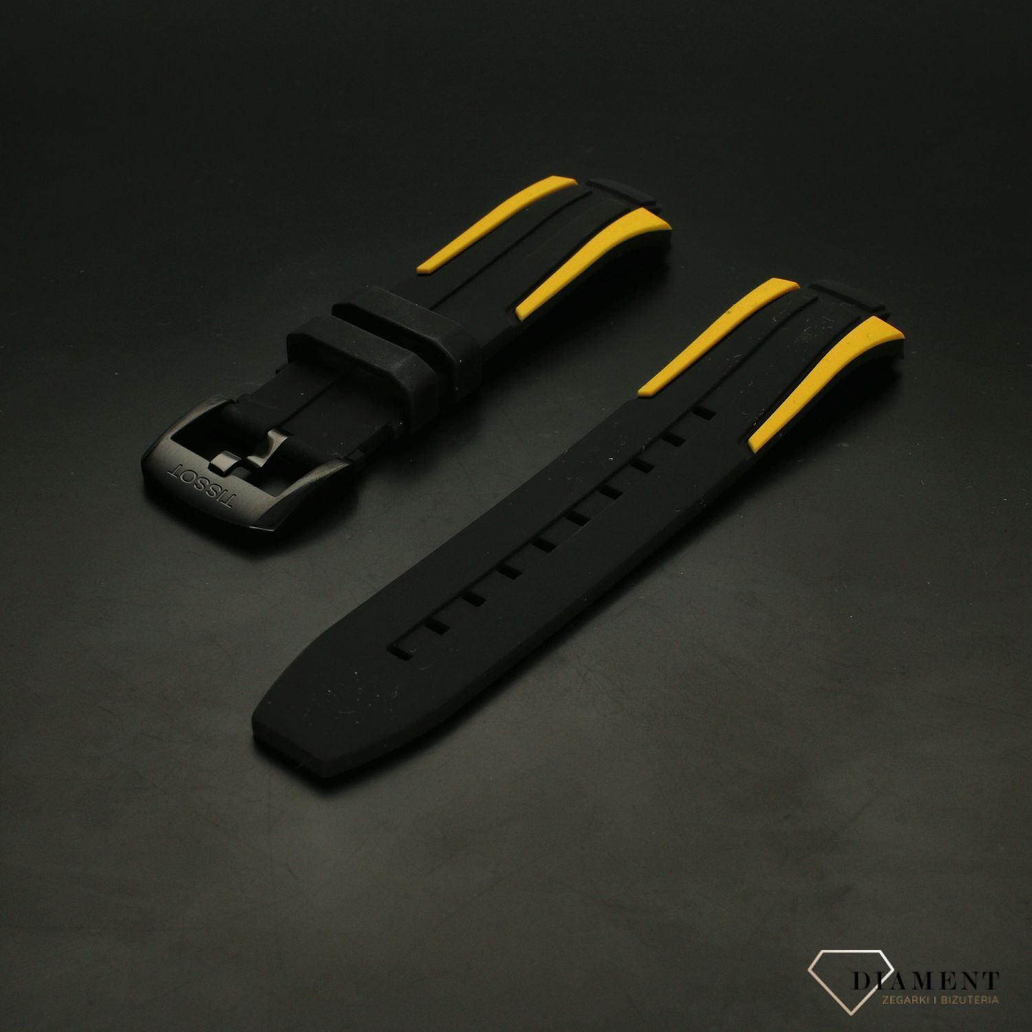 Pasek Tissot do zegarka Tissot T603040819 ✓ Pasek do zegarka T- Race ✓Paski gumowe✓Paski Tissot✓ Autoryzowany sklep✓.jpg