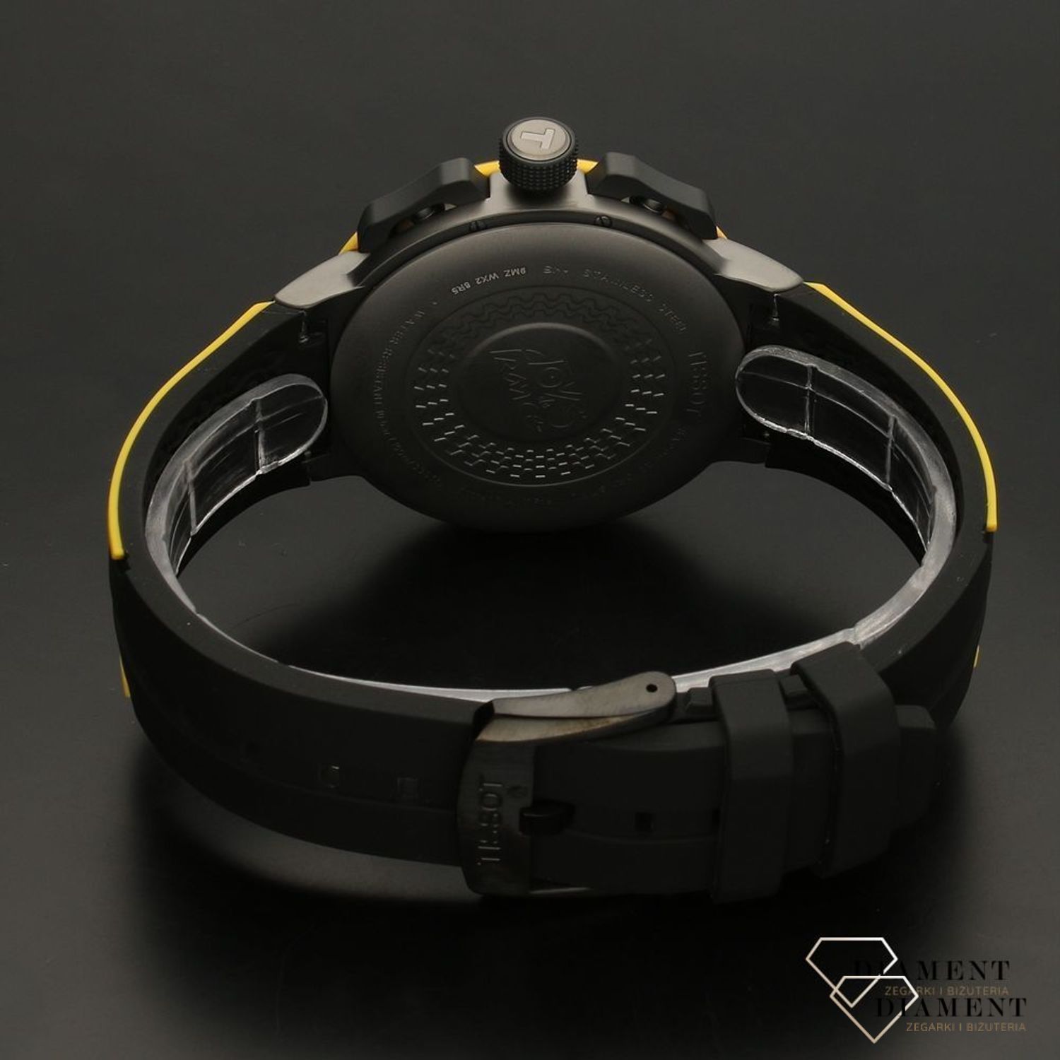 Pasek Tissot do zegarka Tissot T603040819 ✓ Pasek do zegarka T- Race ✓Paski gumowe✓Paski Tissot✓ Autoryzowany sklep✓.jpg