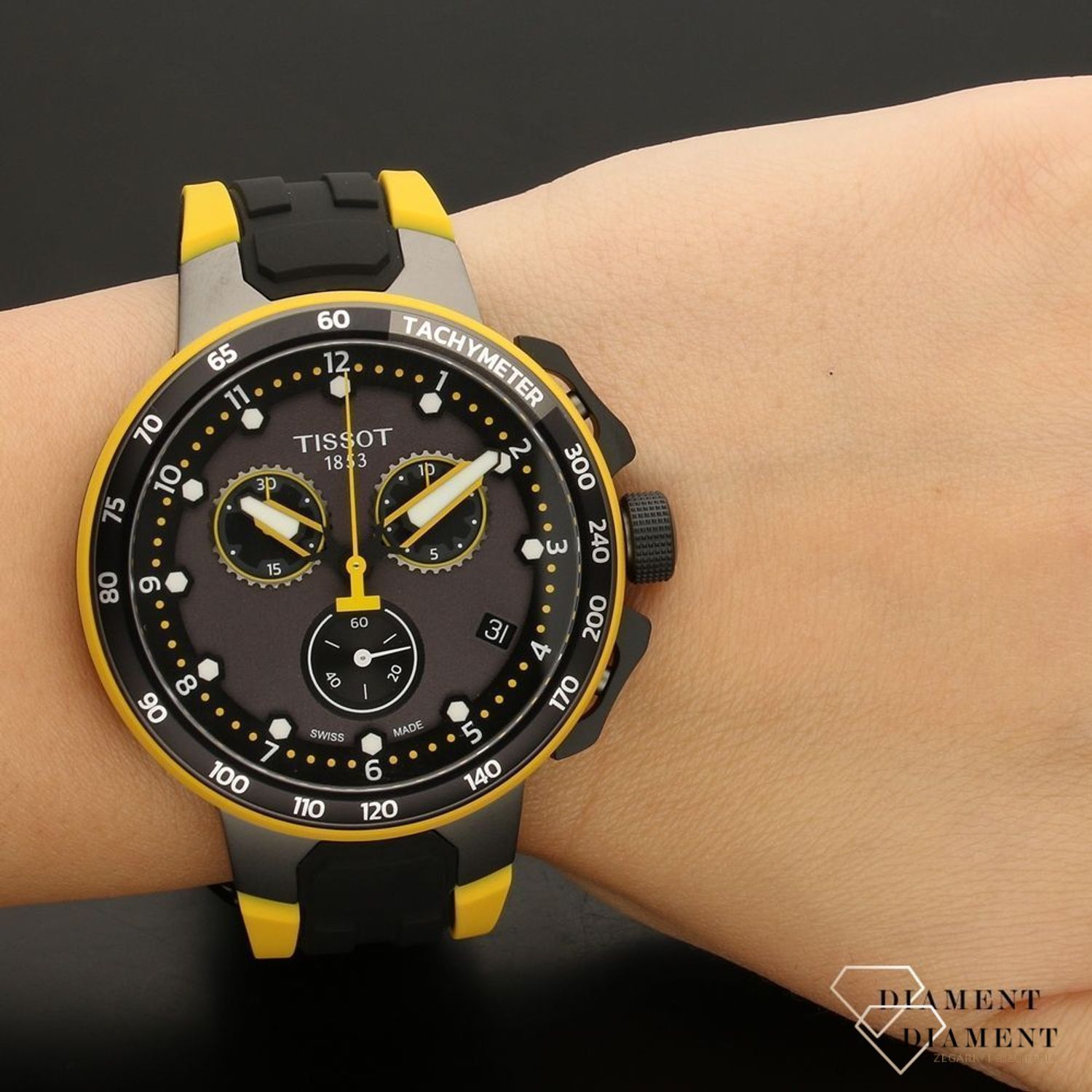 Pasek Tissot do zegarka Tissot T603040819 ✓ Pasek do zegarka T- Race ✓Paski gumowe✓Paski Tissot✓ Autoryzowany sklep✓.jpg