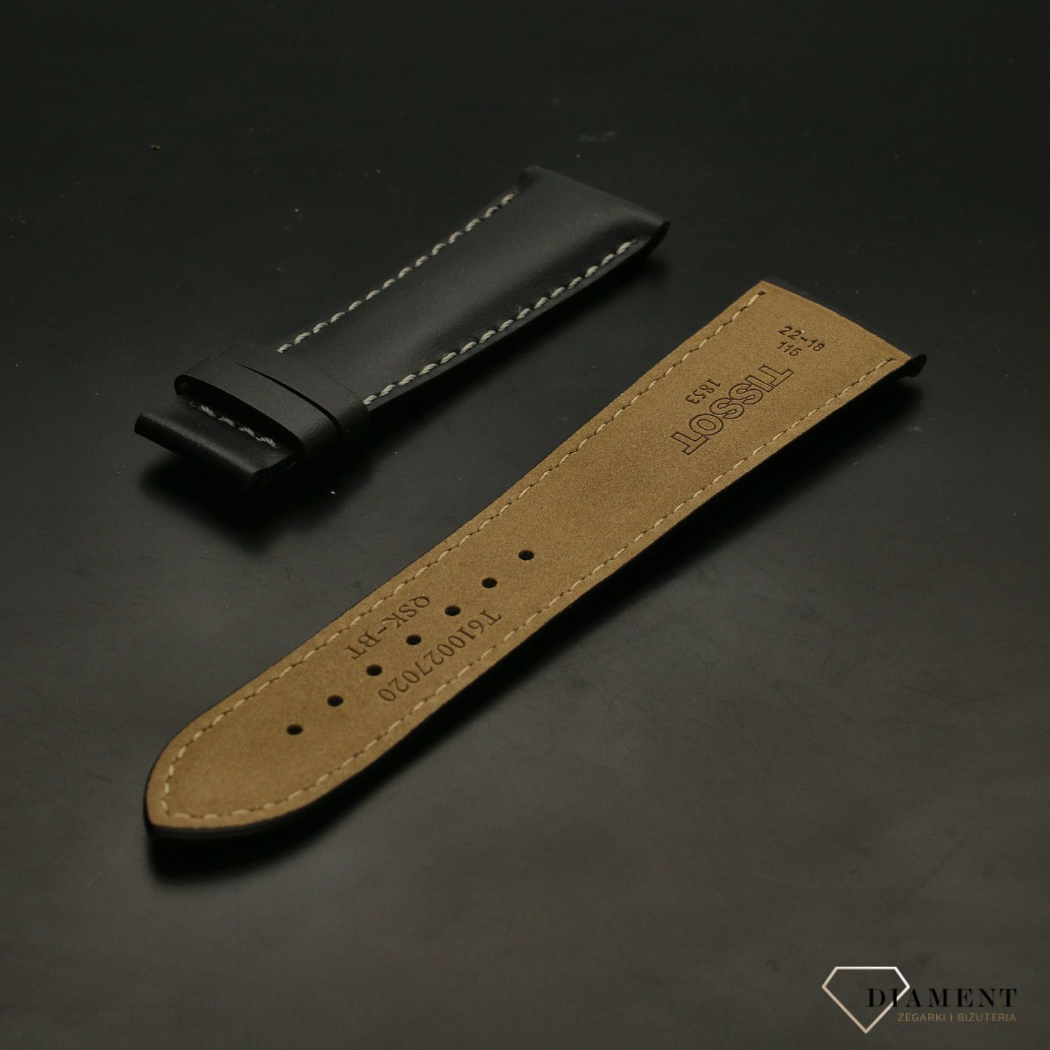 Pasek do zegarka Tissot 19mm T610025415 Stella XL.jpg