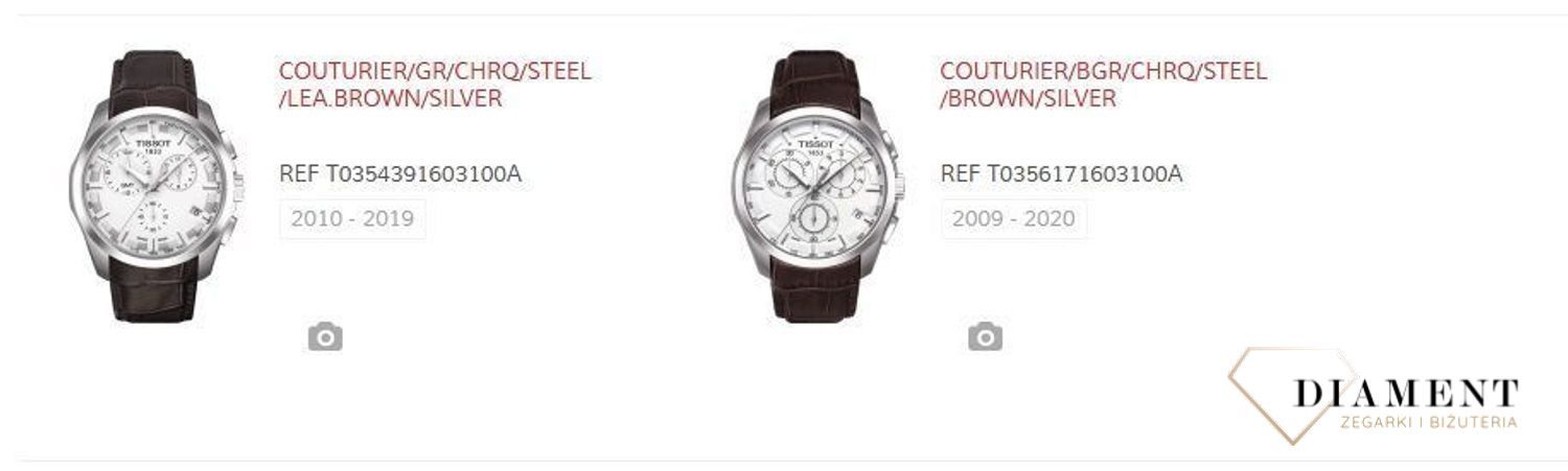 Pasek do zegarka Tissot brązowy T610028586.jpg