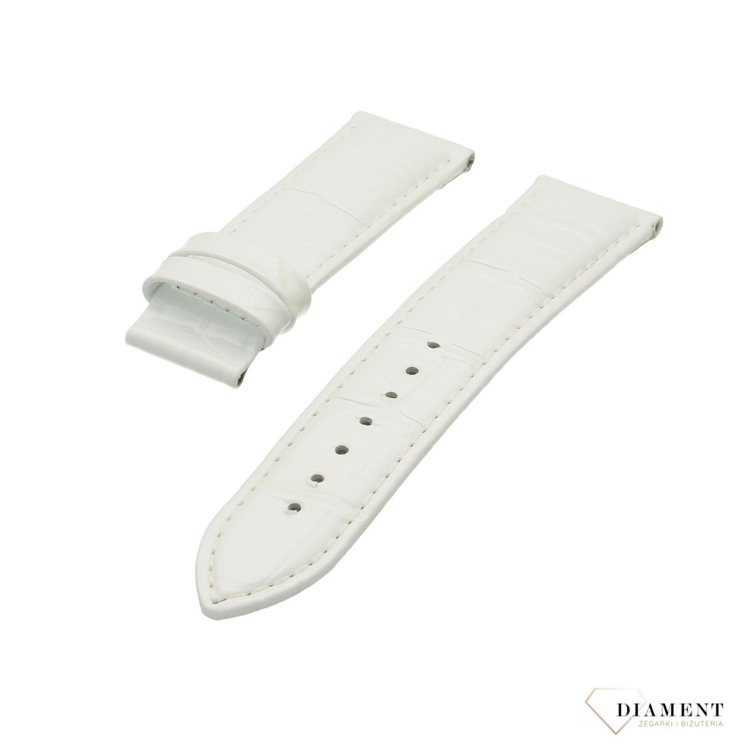 Oryginalny Pasek TISSOT T610037718 biały.png