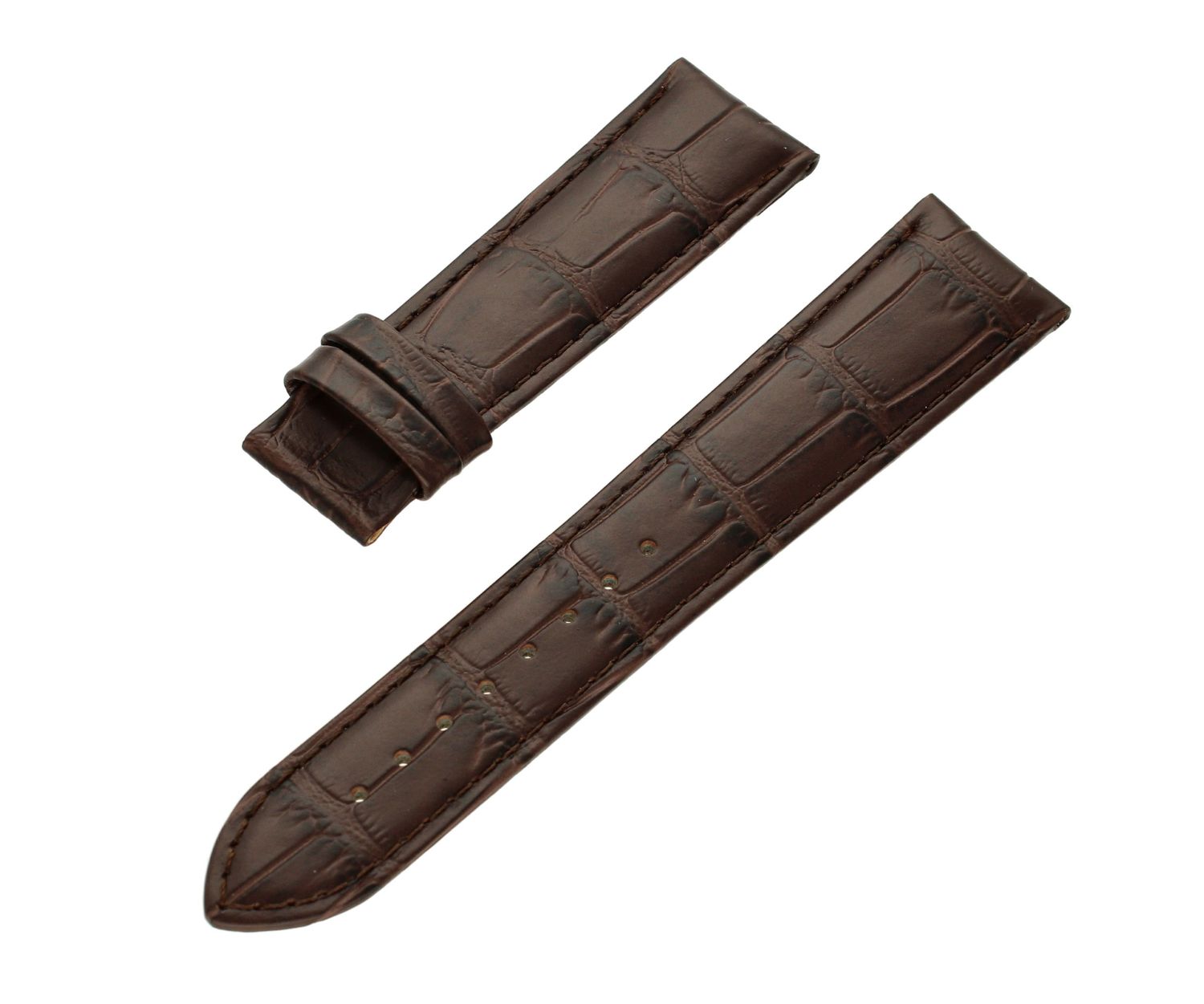 Pasek do zegarka TISSOT T610045400 brązowy 21 mm T610045400. Wytrzymały i solidny pasek szwajcarskiej marki TISSOT T610045400  w kolorze brązowym został wykonany z bardzo wytrzymałej i wygodnej w użytkowaniu skóry..jpg