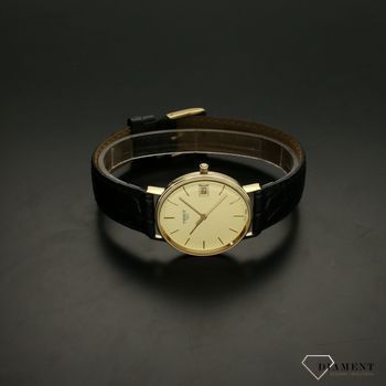 Zegarek damski Tissot Goldrun Hesalite 18K Gold T71.3.401.21 Szwajcarski Zegarek kwarcowy Tissot Goldrun. Model z precyzyjnym szwajcarskim mechanizmem kwarcowym (4).jpg
