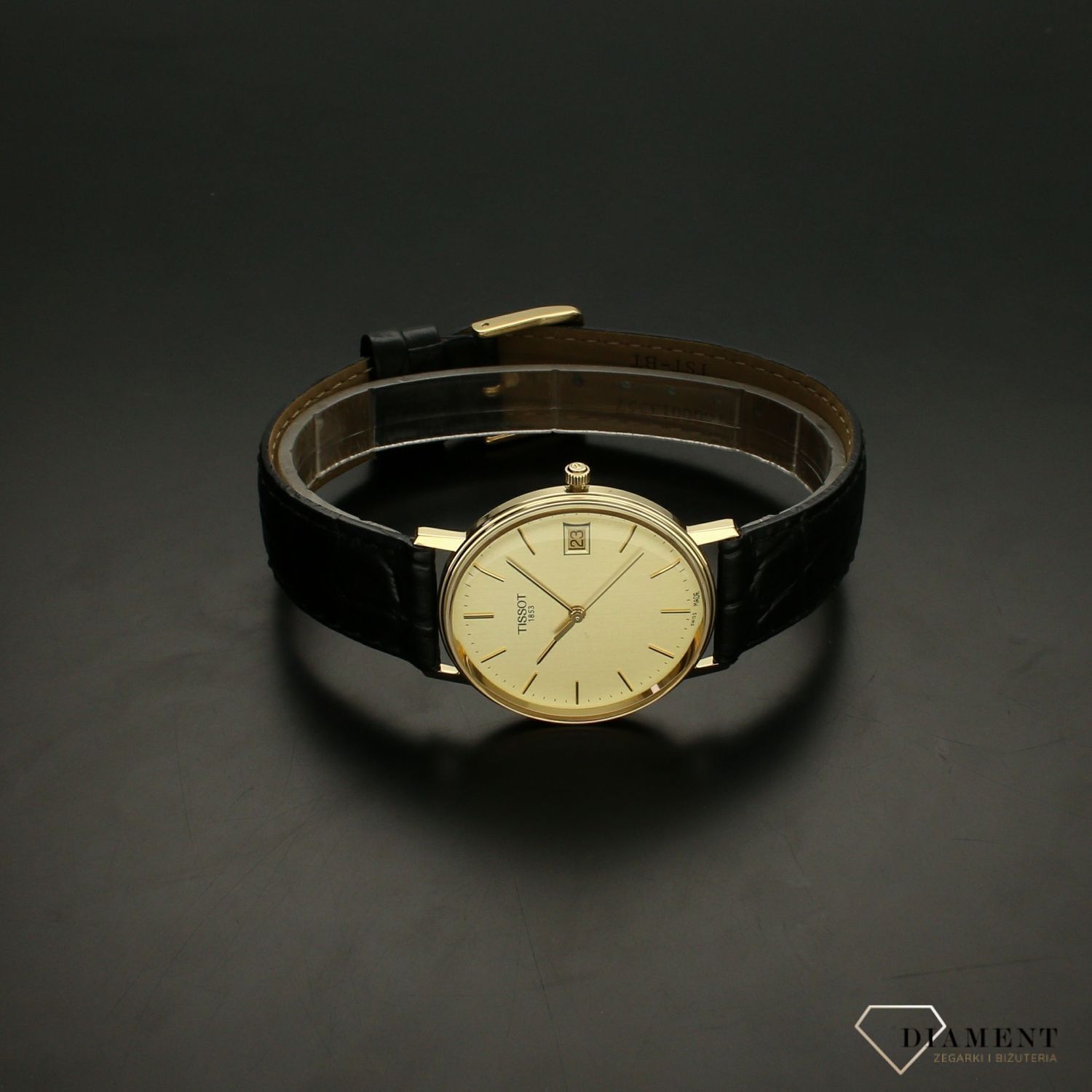 Zegarek damski Tissot Goldrun Hesalite 18K Gold T71.3.401.21 (T71340121).jpg