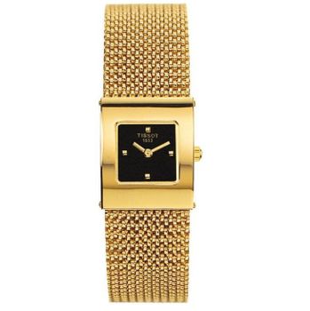 złoty zegarek damski, złoty zegarek kwadratowy dla kobiety tissot-bellflower-t73332151.jpg