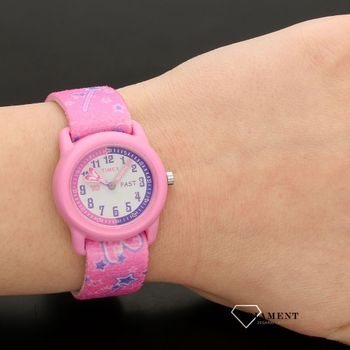 Zegarek dziecięcy Timex Kids Time Teacher Pink Ballerina T7B151 (5).jpg