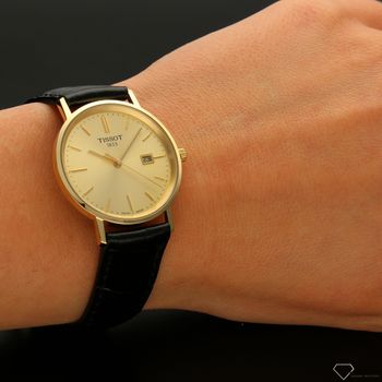 Złoty zegarek damski ze szwajcajskim mechanizmem Tissot T-Gold T922.210.16.021.00 (5).jpg