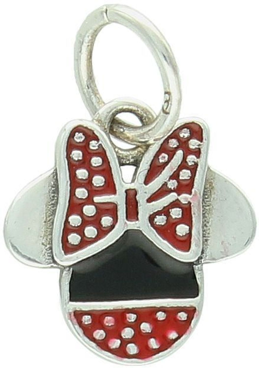 Charms srebrny próba 925 typu pandorka myszka miki z emalią TBCH000000-084 Zanurz się w magii Disneya dzięki urokliwemu charmsowi, który przedstawia kultową postać Myszki Miki.1.jpg