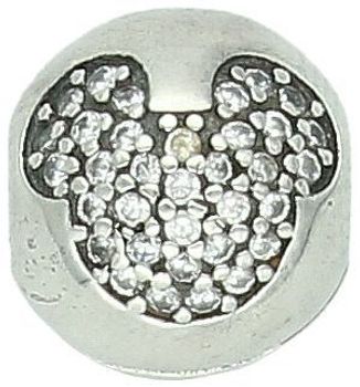 Charms Myszka Miki z cyrkoniami wykonany ze srebra 925. Pasuje do bransoletek modułowych (np. Pandora, Apart). Waga 2,50 g. Ponadczasowy dodatek z kolekcji Moments.1.jpg