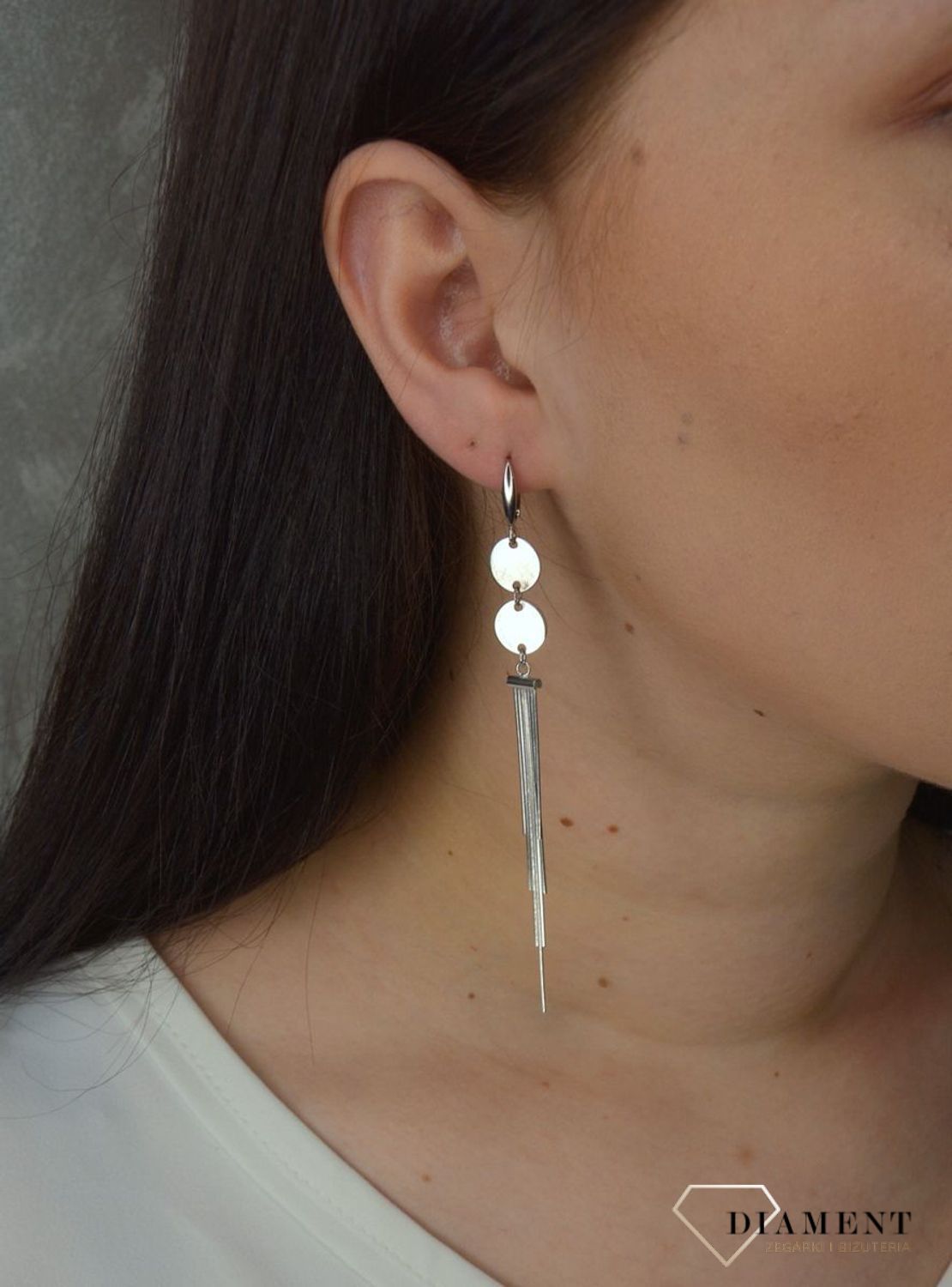 Kolczyki srebrne wiszące długie łańcuszki TBK000000-053.jpg