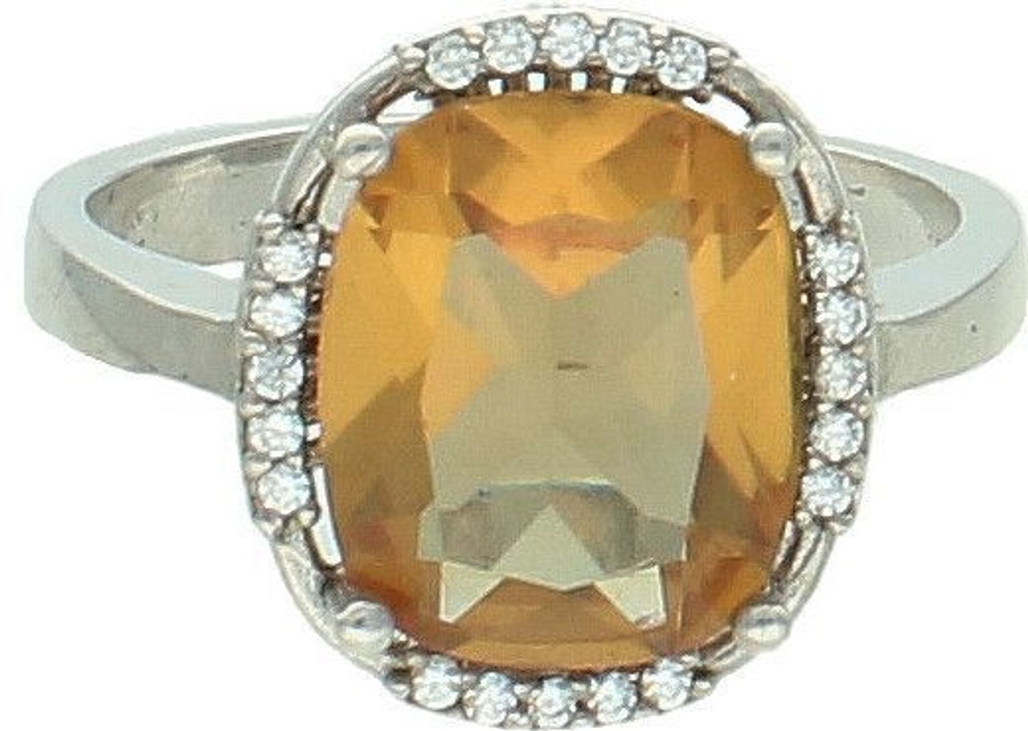 Srebrny pierścionek damski 925 z dużą cyrkonią rozmiar 19 TBP000000-188. Srebrny pierścionek damski. Srebrny pierścionek z cyrkoniami. Pierścionek srebrny dla kobiety, Pierścionek srebrny na prezent (2).jpg