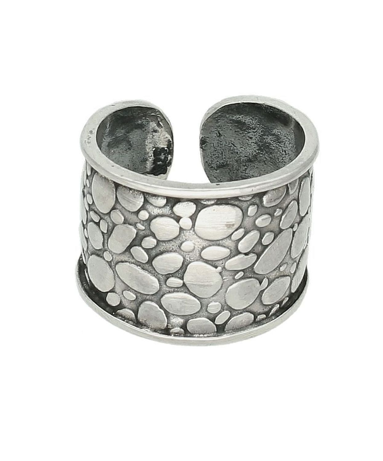 Srebrny pierścionek damski 925 oksydowana obrączka rozmiar 13 TBP000000-36133.jpg