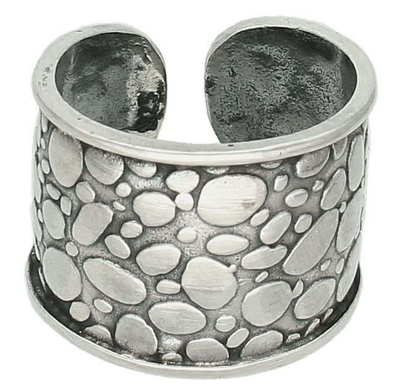 Srebrny pierścionek damski 925 oksydowana obrączka rozmiar 13 TBP000000-36133.jpg