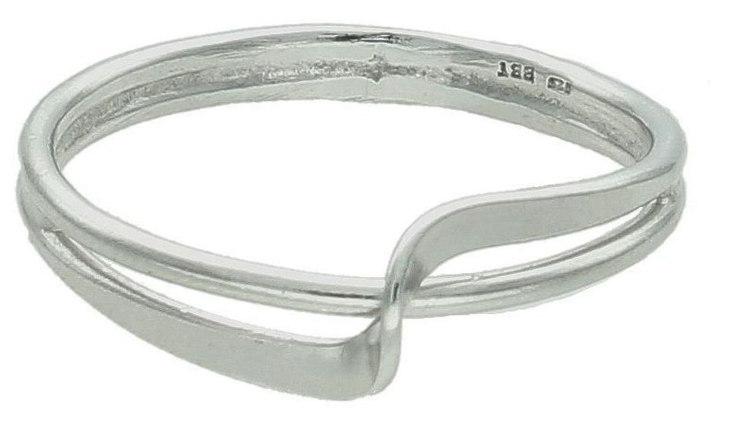 Srebrny pierścionek damski 925 podwójny z falą rozmiar.jpg