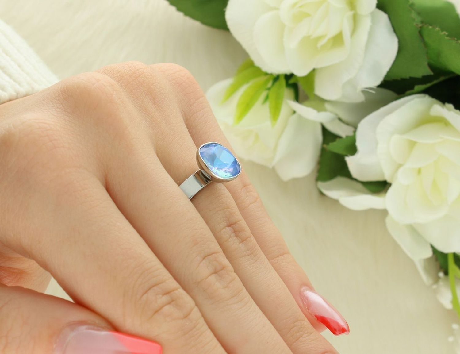 Pierścionek Melano Kwadratowy Charms Crystal Ocean Delight Melano 8 mm TMB5SS12324.jpg