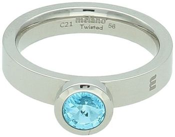 Charms Melano TWISTED Aqua Bohemica 6 mm – Błękitny Kryształ i Srebrna Stal prs.jpg