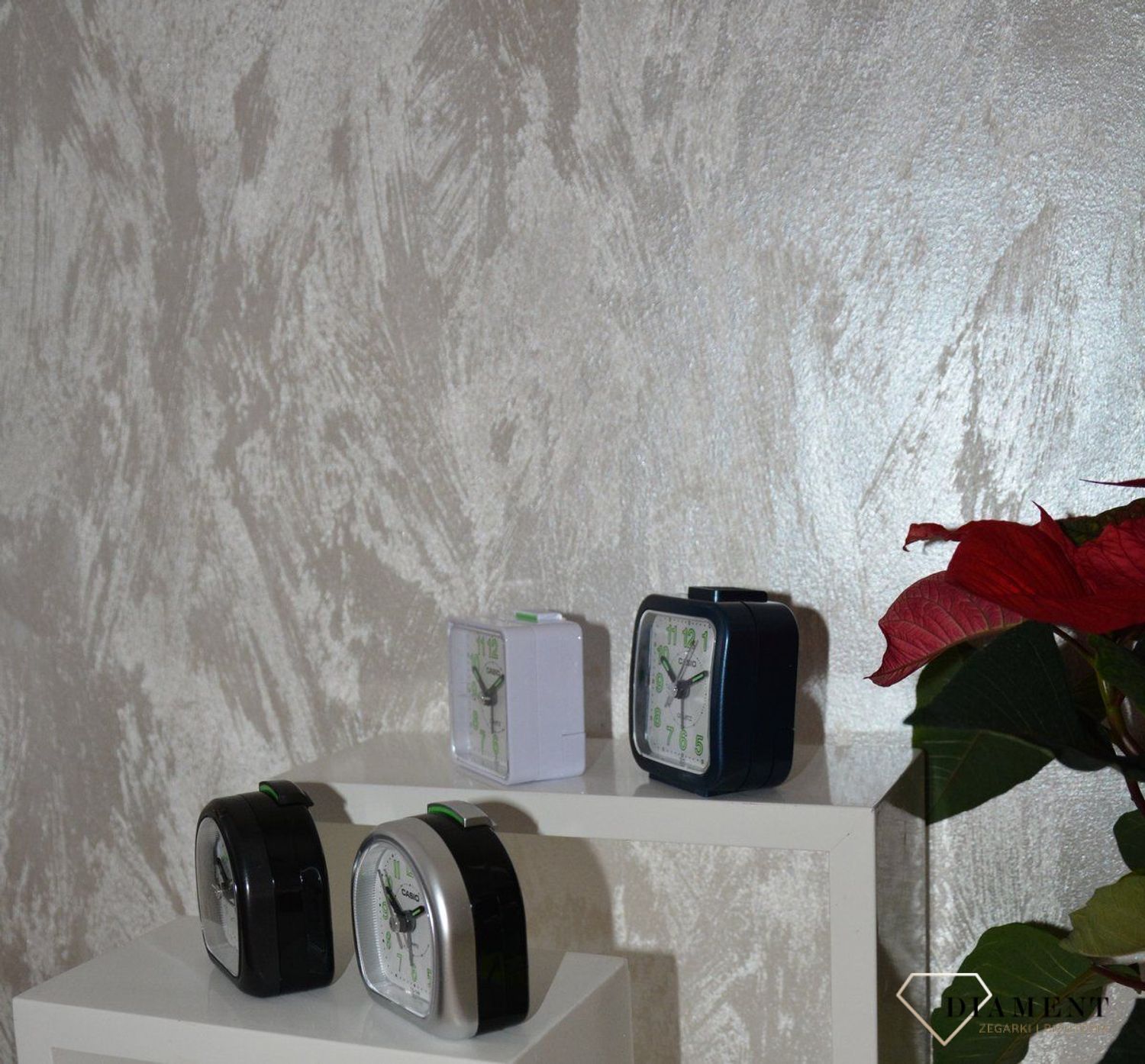 budzik na baterie niebieski TQ-141-2.jpg