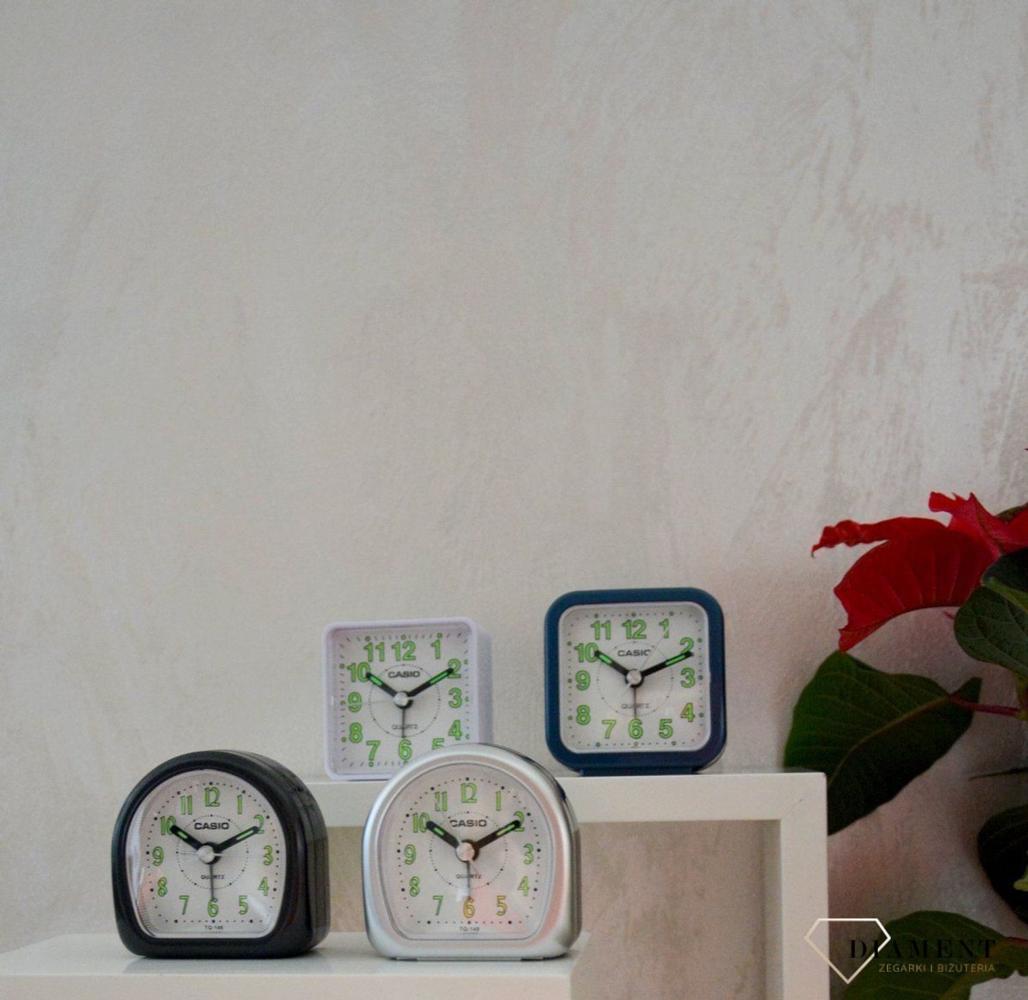 budzik na baterie niebieski TQ-141-2.jpg