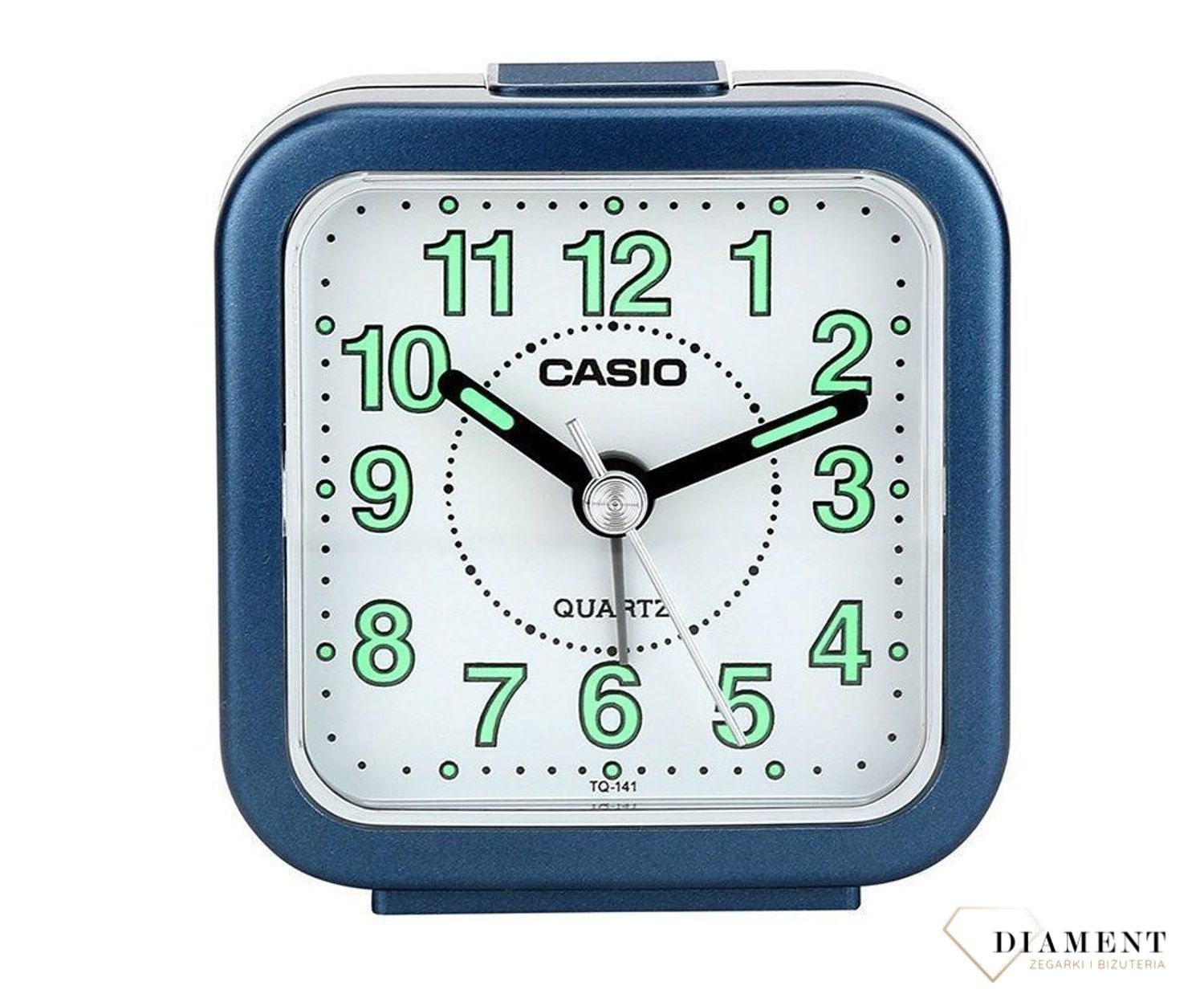 budzik na baterie niebieski TQ-141-2.jpg