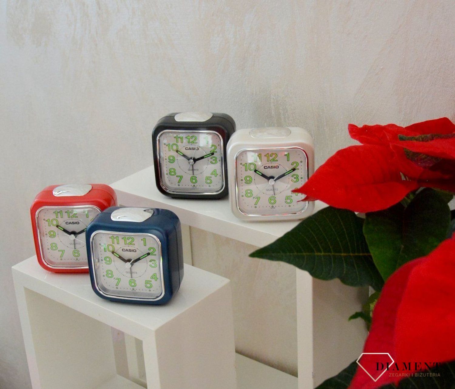 budzik na baterię casio niebieski TQ-142-1, budziki casio.jpg