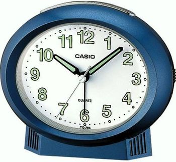 Budzik na baterię CASIO niebieski TQ-266-2EF.jpg