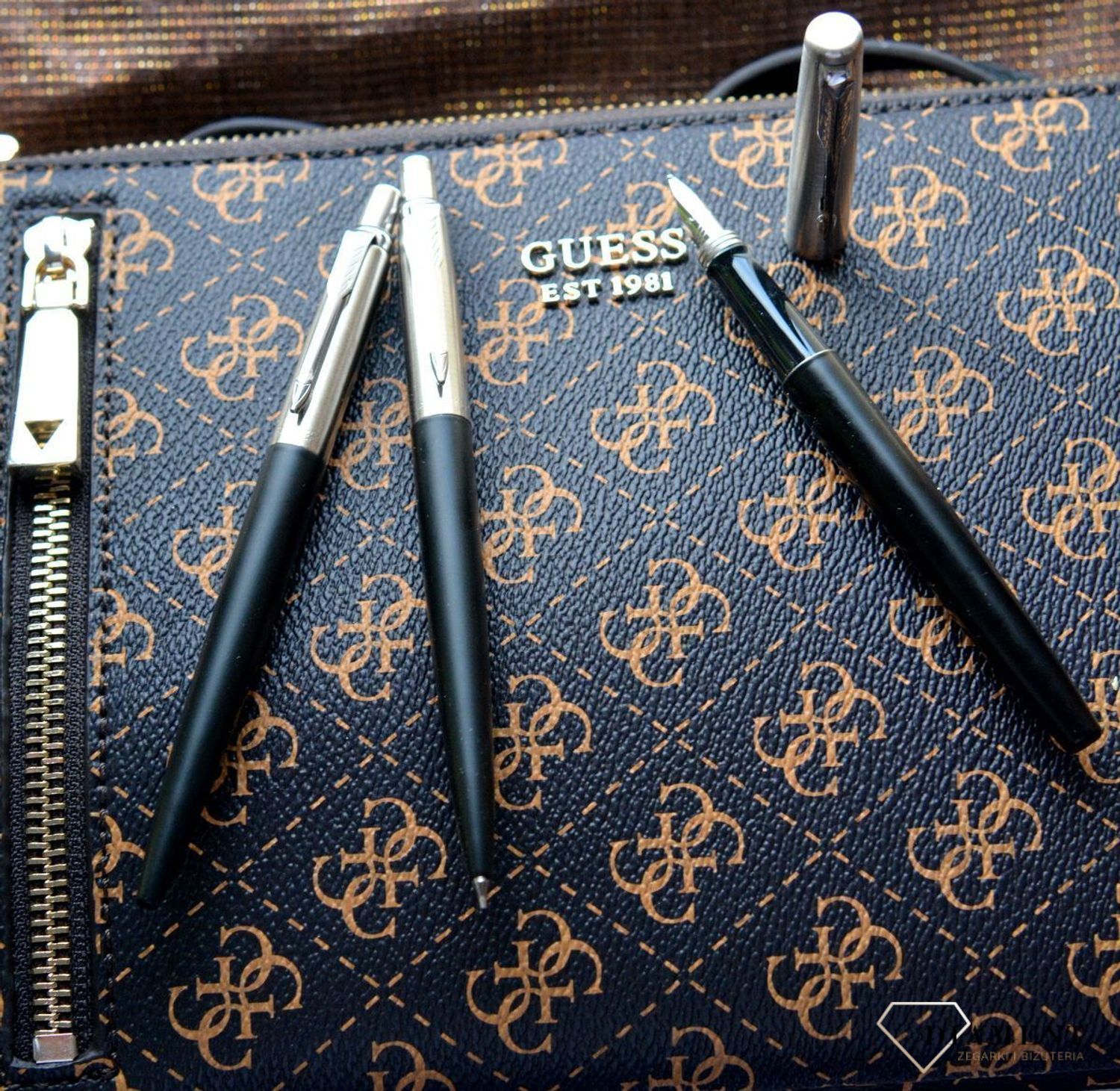 TRIO1 Jotter Bond Street Black CT Parker + Pióro wieczne + Zestaw z ołówkiem i długopisem. Darmowa wysyłka, Grawer gratis (2).jpg