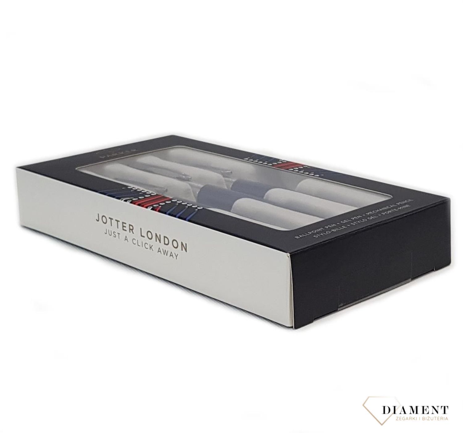 TRIO Jotter Stainless Steel CT Parker TRIO4 + Pióro wieczne + Zestaw z ołówkiem i długopisem. Darmowa wysyłka, Grawer gratis (1).jpg