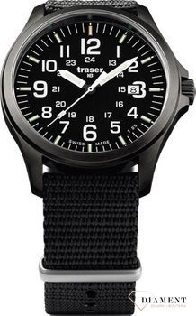 Zegarek męski z firmy Traser to idealny pomysł na prezent dla mężczyzny, który lubi wyprawy i przygody na świeżym powietrzu. Zegarek na pasku tekstylnym (2).jpg