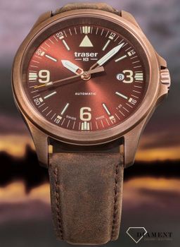 Zegarek męski Traser P 67 Officer Pro Automatic Bronze Brown TS-108073 (5).jpg