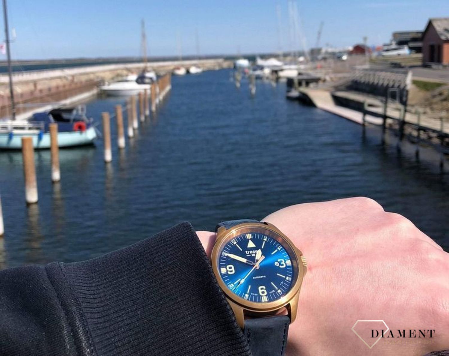 Zegarek męski Traser P67 Officer Pro Automatic Bronze Blue TS-108074 (2).jpg