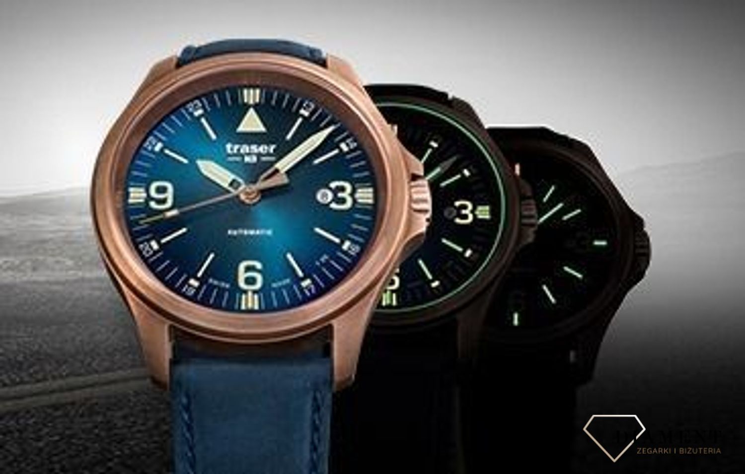 Zegarek męski Traser P67 Officer Pro Automatic Bronze Blue TS-108074 (2).jpg