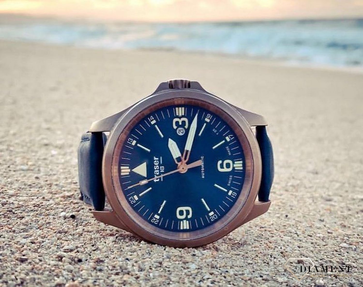 Zegarek męski Traser P67 Officer Pro Automatic Bronze Blue TS-108074 (2).jpg