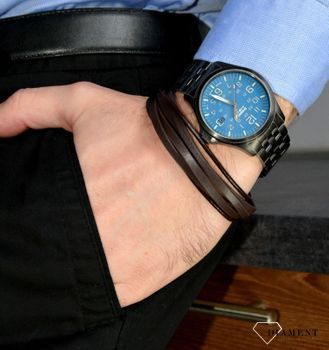 Męski zegarek Traser P67 Officer Pro 108740 w militarnym stylu. Szafirowe szkło! Zegarek męski Traser to doskonały pomysł na prezent dla  prawdziwego mężczyzny (4).JPG