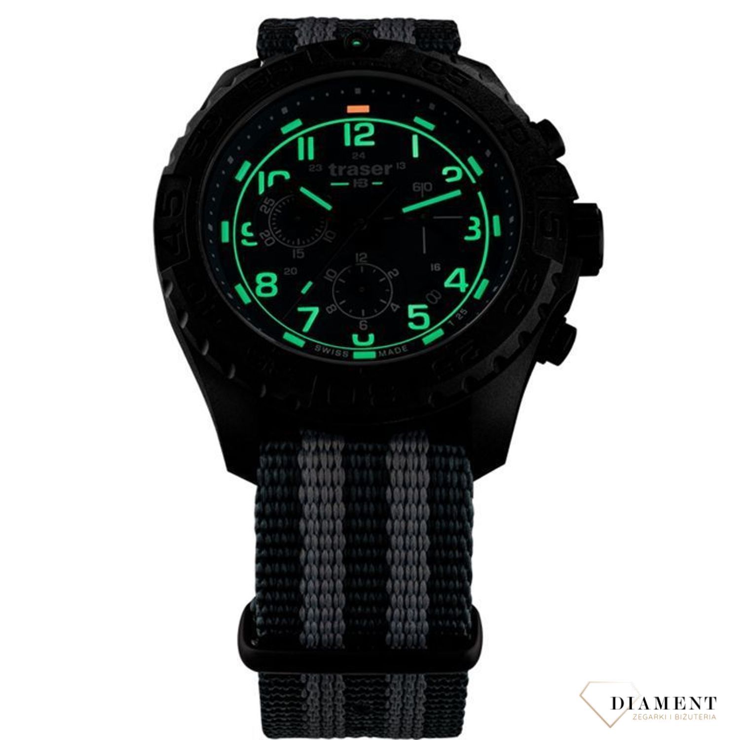 Zegarek męski Traser TS-109048 P96 OdP Evolution Chrono Green (1).jpg