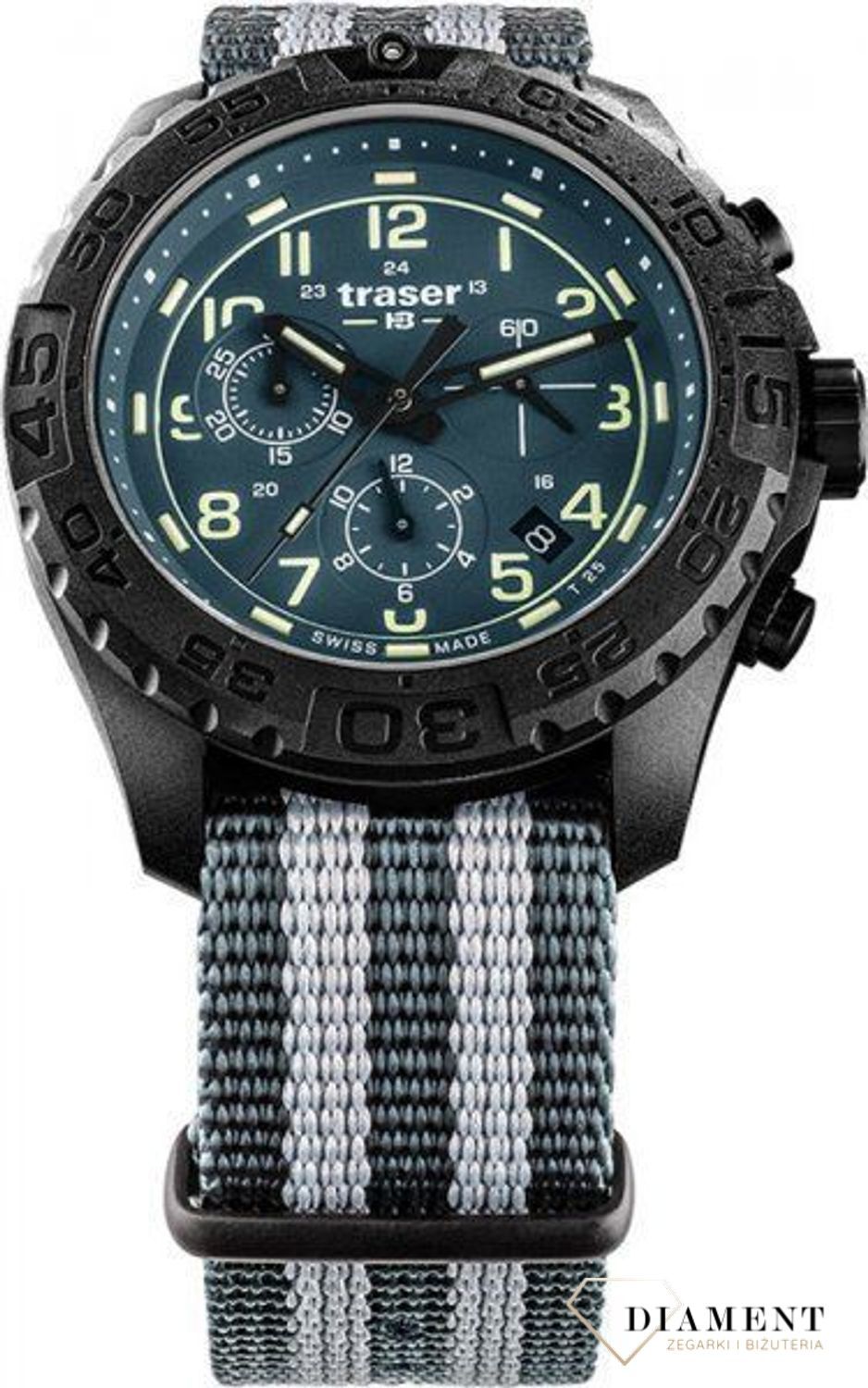 Zegarek męski  Traser TS-109050 P96 OdP Evolution Chrono Petrol (1).jpg