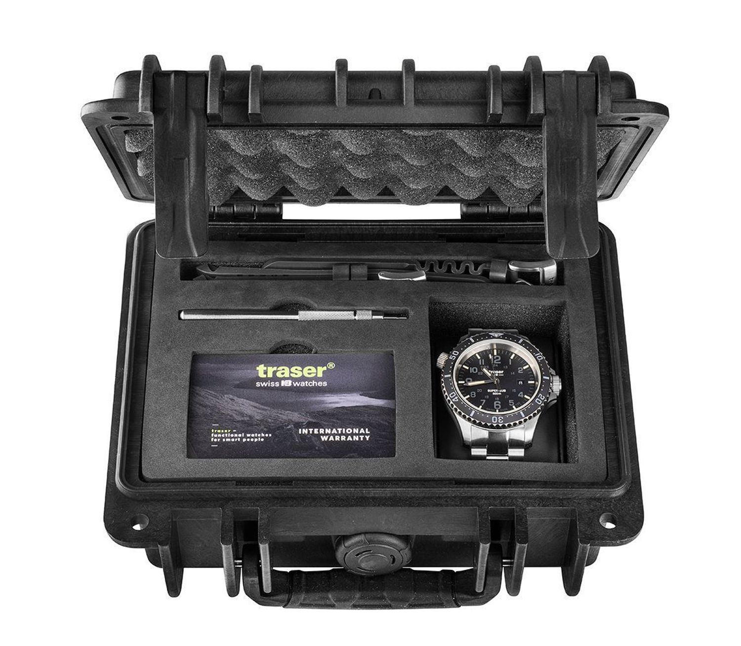 Zegarek męski  Traser TS-109376 P67 SuperSub Black Special Set (5).jpg