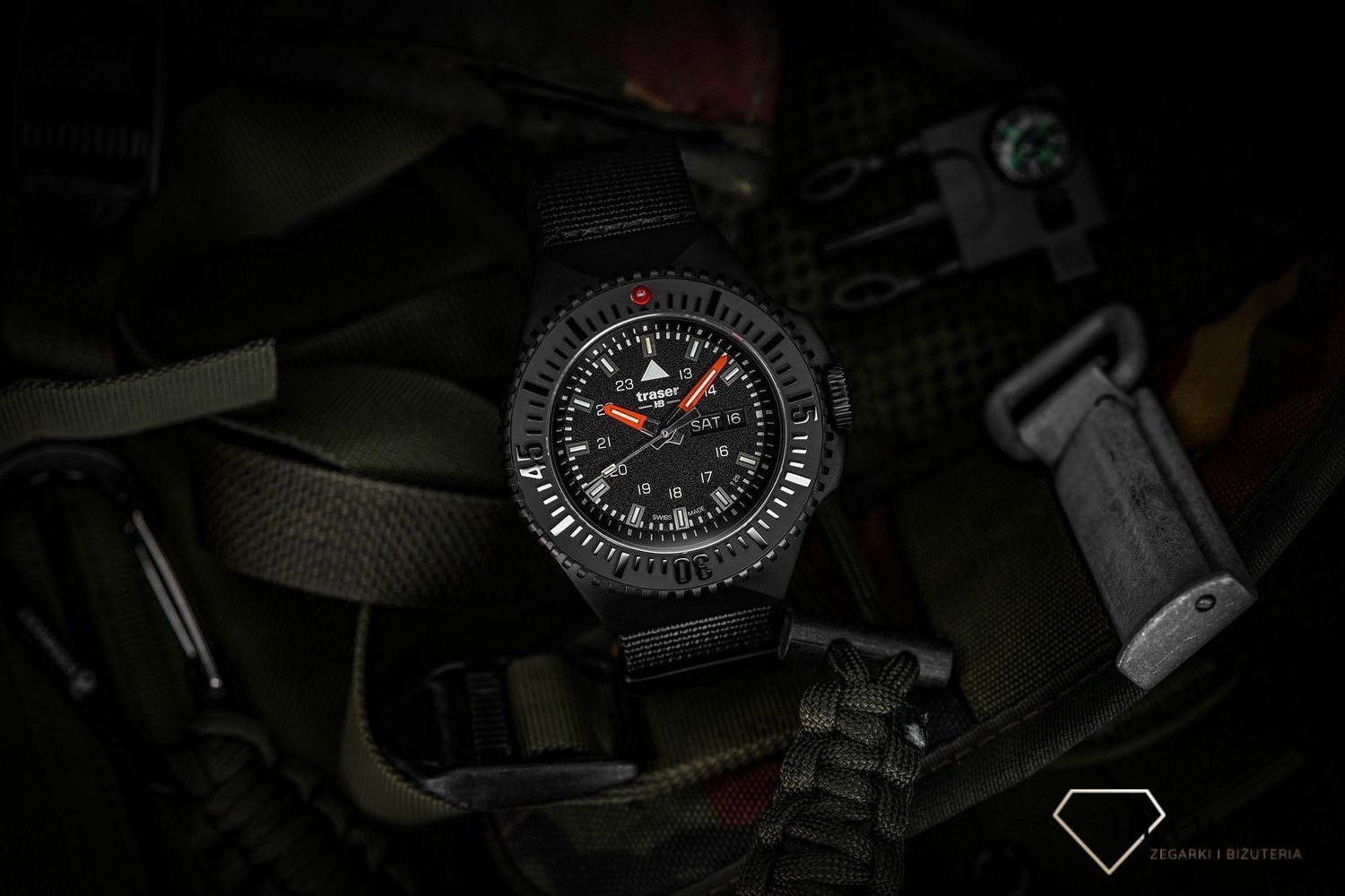 Zegarek męski Traser 109854 P69 Black Stealth Black (2).jpg