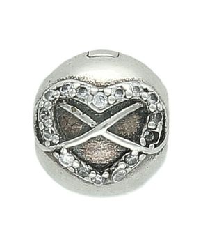 Charms srebrny 925 Serce Nieskończoność z cyrkoniami TSCH000004-00 cyrkonie.jpg