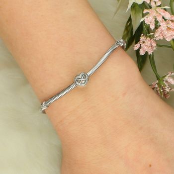 Charms srebrny 925 Serce Nieskończoność z cyrkoniami TSCH000004-00.jpg