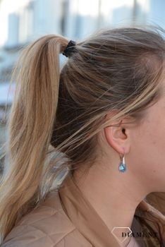 Kolczyki srebrne Swarovski damskie   ✓Kolczyki kryształ ✓ Srebrne kolczyki w sklepie zegarki-diament (12).JPG