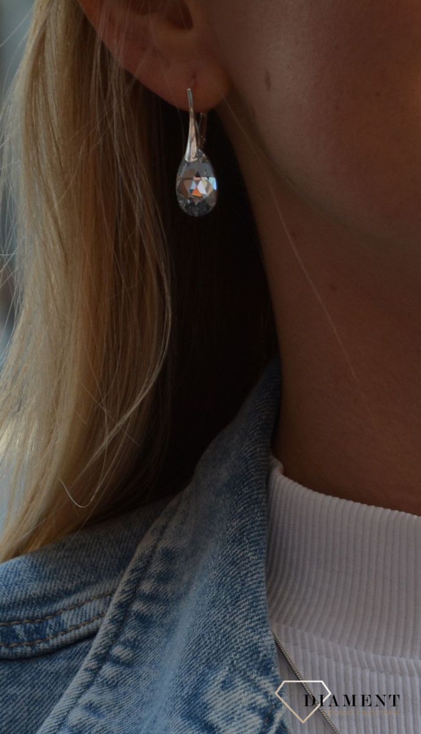 Kolczyki swarovski element przezroczyste.jpg