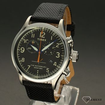 Zegarek męski Timex The Wtebulary New ⌚ ➤ Zegarek Retro. Zegarek na parcianym pasku ⌚ (1).jpg