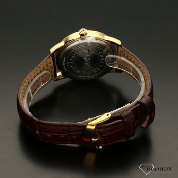 Zegarek męski Timex na brązowym skórzanym pasku z pozłacaną kopertą i podświetlaną tarczą Tw2R65100 (5).jpg