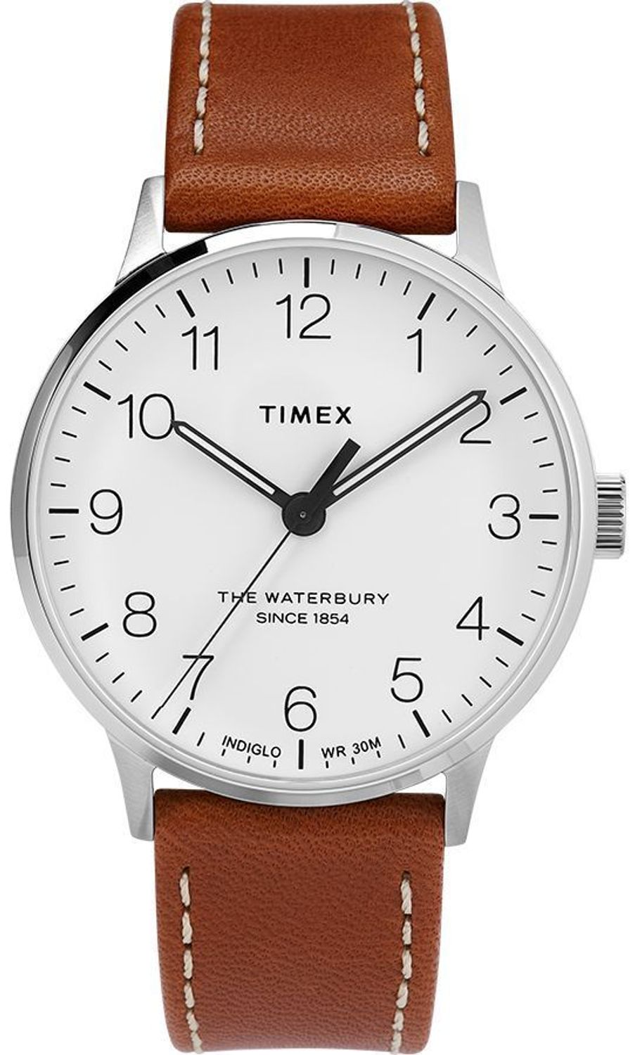 Zegarek męski na brązowym pasku Timex The Waterbury TW2T27500 (1).jpg