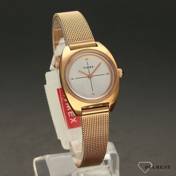 Zegarek damski Timex w kolorze różowego złota Milano TW2T37800 (1).jpg